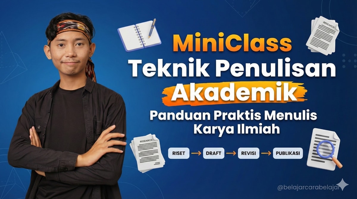 MiniClass Teknik Penulisan Akademik ✍️ MiniClass Teknik Penulisan Akademik ✍️
