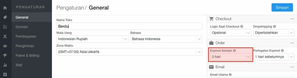 Fitur Baru: Order Expired dan Email Peringatan Order Belum Dibayar