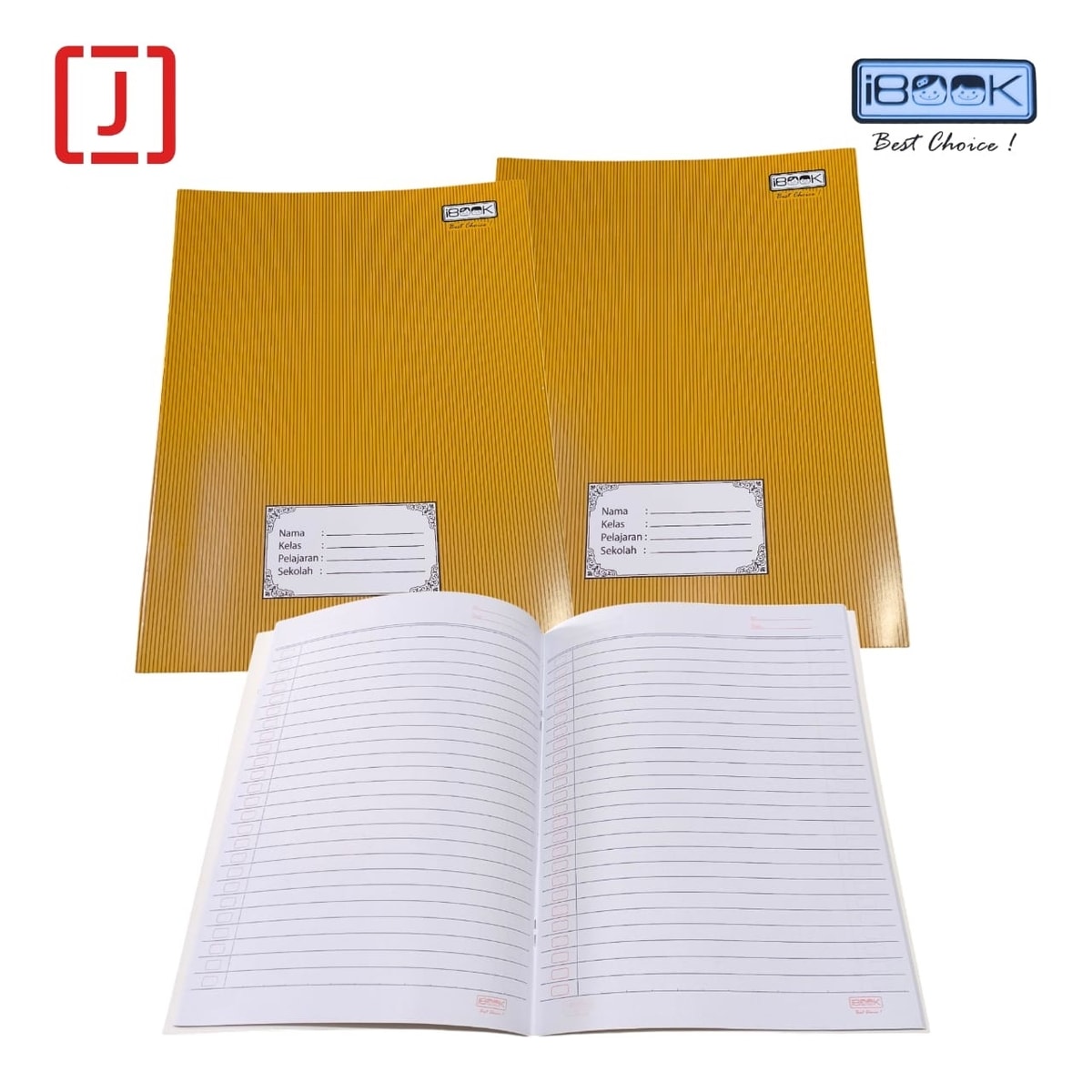 Buku tulis 38 lembar sampul coklat