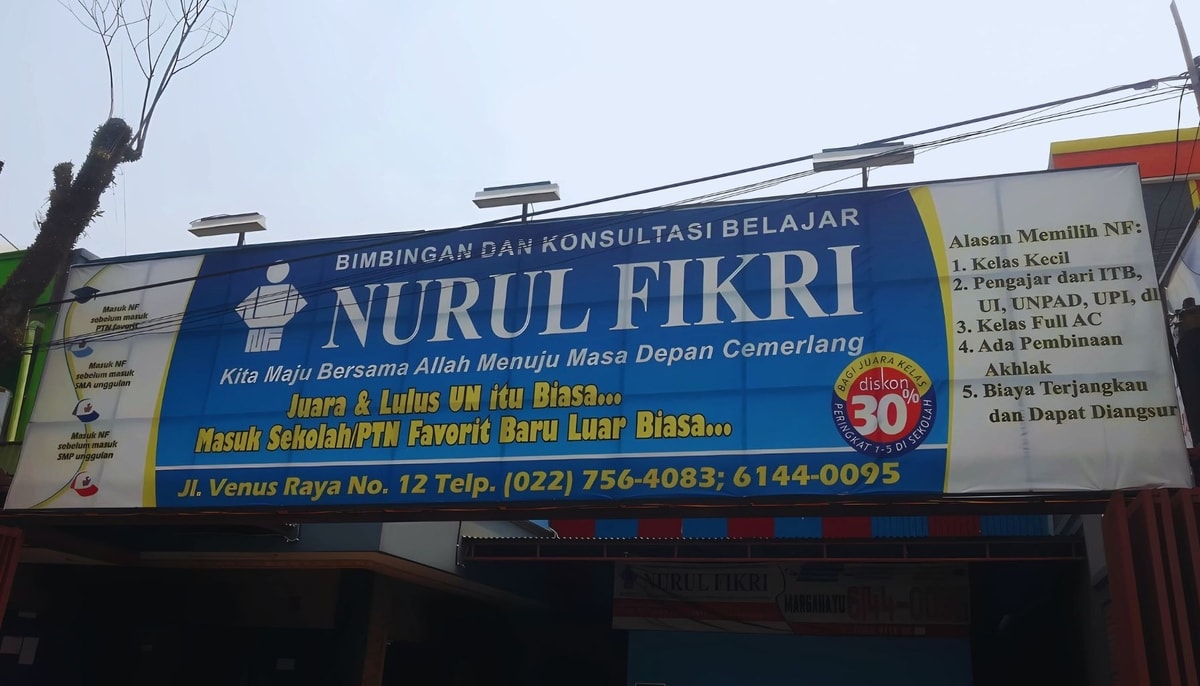 Gambar: Bimbel Nurul Fikri - Jl. Venus Raya No.12, Manjahlega, Kec. Rancasari, Kota Bandung, Jawa Barat 40286