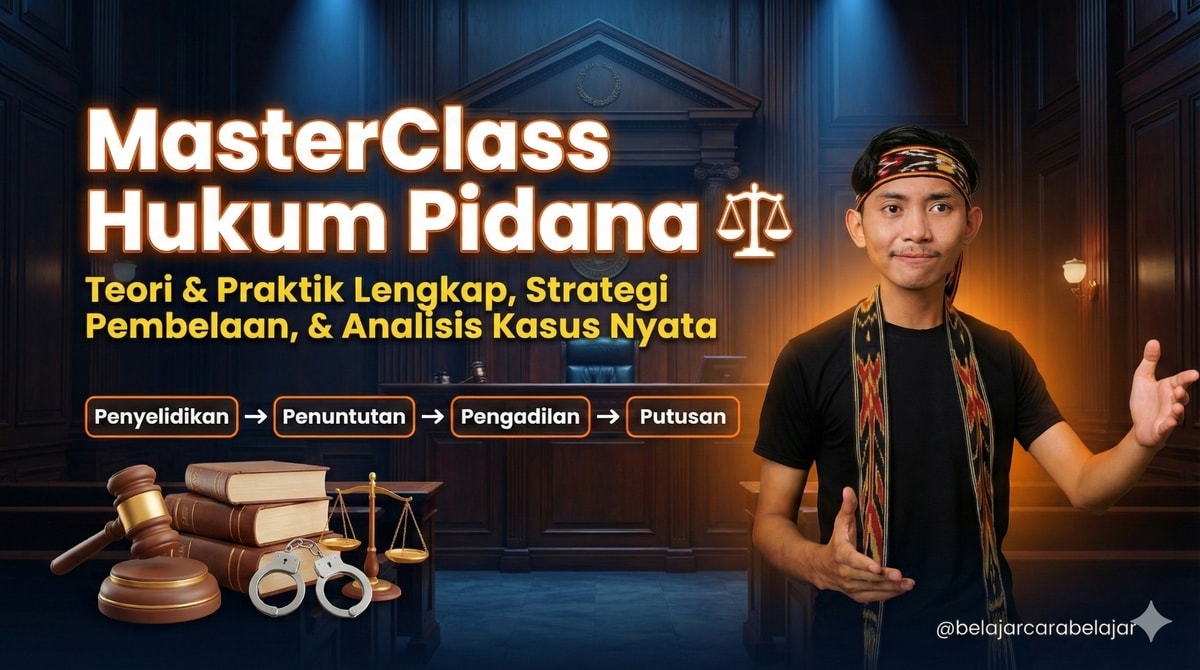 MasterClass Hukum Pidana ⚖️