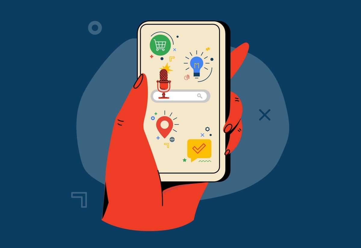 Ilustrasi micro-moments. 
Gambar: thesphereagency.com.au