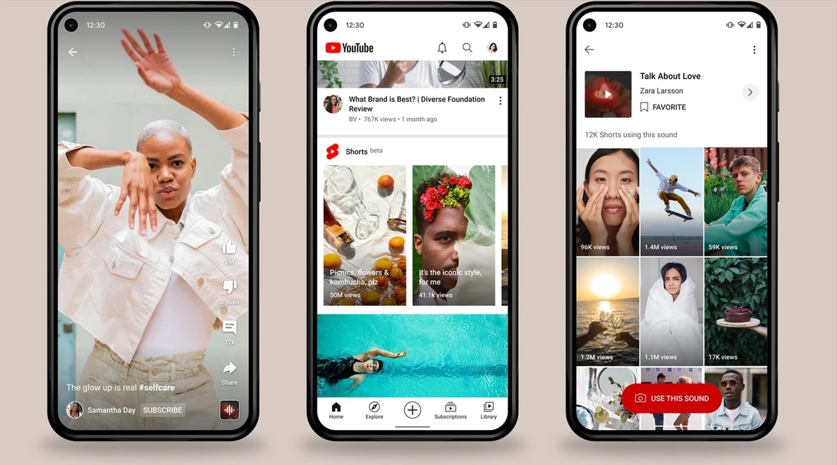 Beberapa contoh konten video pendek. 
Gambar: cloudinary.com