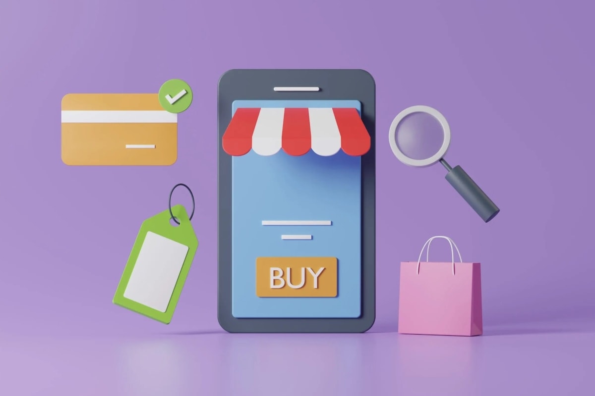 Ilustrasi belanja online
Gambar: frontend.envato.com