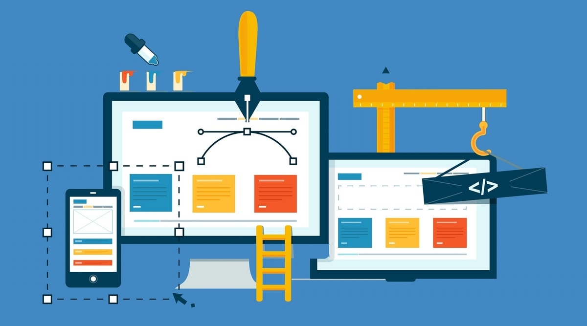 Ilustrasi pembuatan website mandiri
Gambar: tradifyhq.com