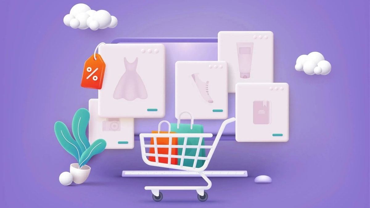 Ilustrasi keranjang website online shop
Gambar: godaddy.com