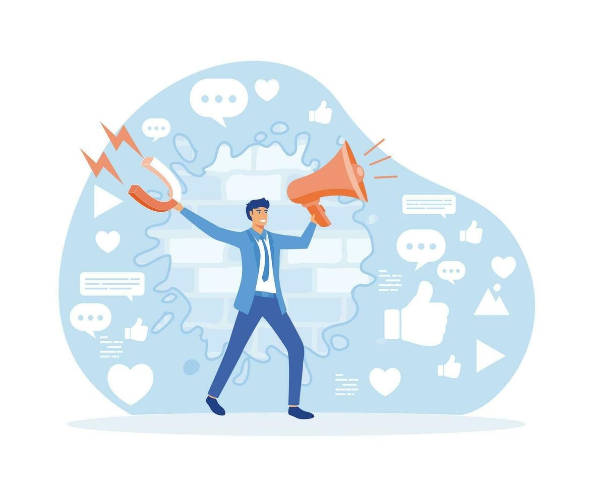 Ilustrasi social media influencer
Gambar: vecteezy.com