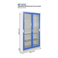 lemari arsip kaca