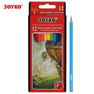 pensil warna joyko 12 warna