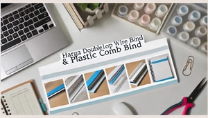 Buyers Guide : Harga, Ukuran, Kapasitas Spiral Kawat Jilid dan Spiral Plastik