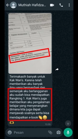 Testimoni member BCB Academy 7