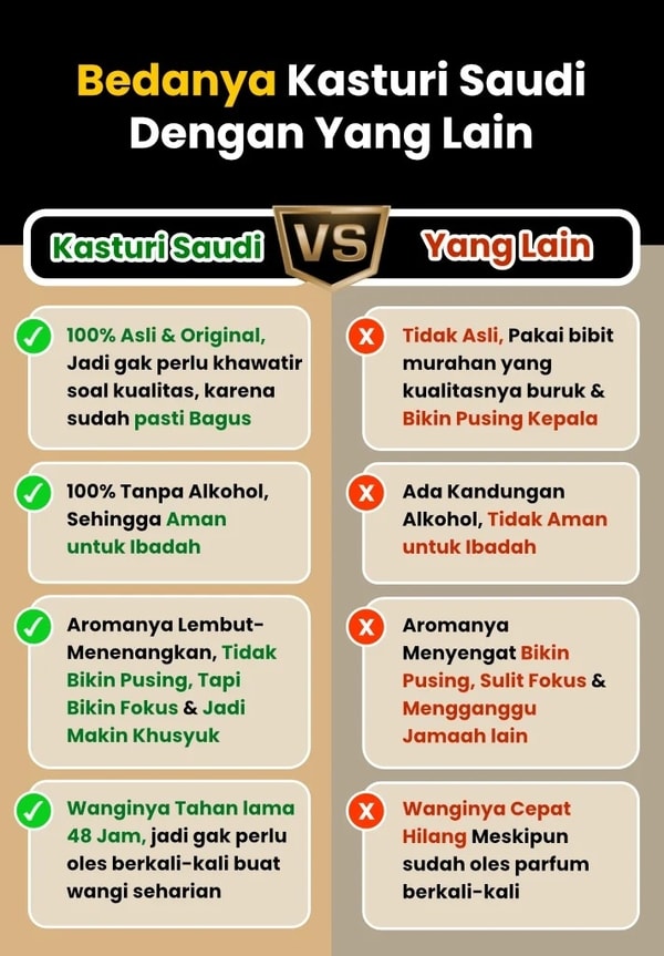 parfum kasturi asli saudi