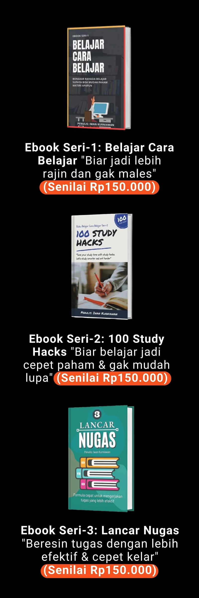 Bonus 1: Ebook Cara Belajar BCB Academy