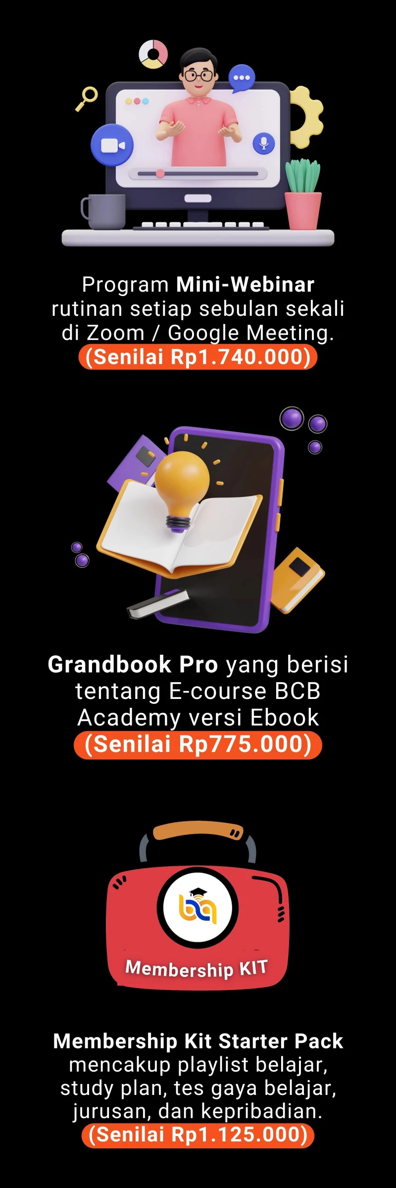 Bonus 2: Ebook Study Hacks BCB Academy