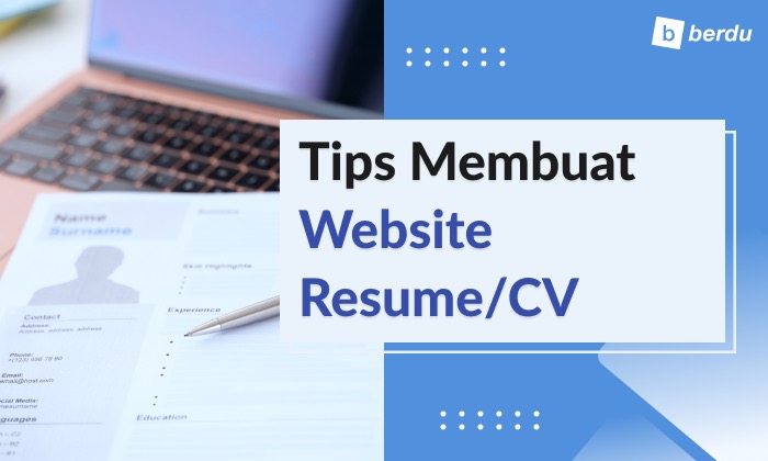 Tips Membuat Website Resume/CV