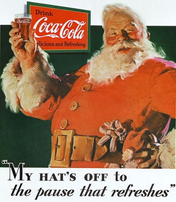 Campaign Coca-Cola dengan Santa Claus
Gambar: Coca-Cola